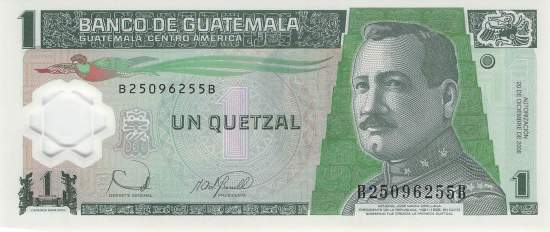 1 Quetzal p109 Guatemala 2006